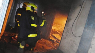 Hasiči cvičili s Cobrou zásah u požáru v Dolní oblasti Vítkovic