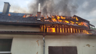 Požár garáže v Šenově u Nového Jičína způsobil škodu 950 tisíc korun