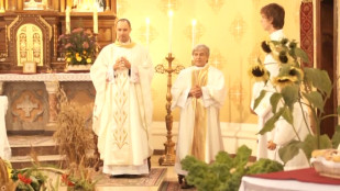 Stonavští poděkovali za úrodu v kostele svaté Maří Magdaleny