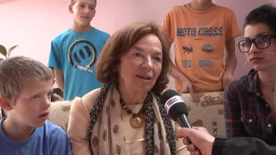 Livia Klausová navštívila dětský domov ve Vrbně pod Pradědem