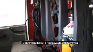 Dobrovolní hasiči z Havířova dostali tatrovku