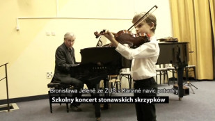 Koncert szkolny stonawskich skrzypków 
