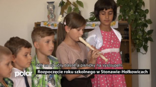 Rozpoczęcie roku szkolnego w Stonawie-Hołkowicach