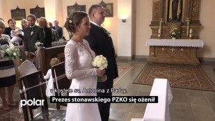Prezes stonawskiego PZKO się ożenił