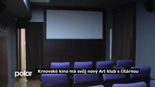 Krnovské kino má svůj nový Art klub s čítárnou 