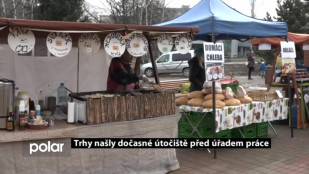Farmářské trhy v Orlové našly dočasné útočiště před úřadem práce