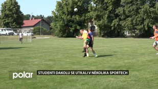 Studenti Dakolu se utkali v několika sportech