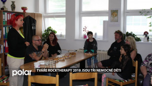 Tváře Rocktherapy 2018 jsou tři nemocné děti