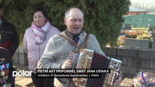 Čeladná si připomněla partyzána Jána Ušiaka, zemřel před 75 lety
