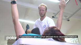 Fyzioterapie v BRC využívá šikovné ruce i moderní pomůcky
