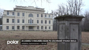 Naděje pro zámek v Hnojníku. Chátrající památku zachrání vysoká škola z Havířova