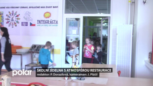 Školní jídelna v Čeladné má atmosférou restaurace