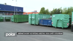 Občané F-M mohou opět odkládat odpad do sběrných dvorů, Frýdecká skládka otevřela