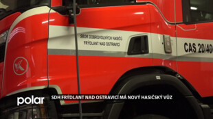 SDH Frýdlant nad Ostravicí má nový hasičský vůz. Řadí se mezi špičku hasičských vozidel.