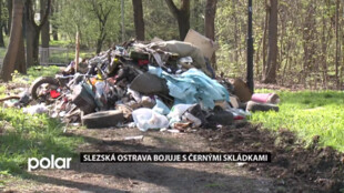 Slezská Ostrava bojuje s černými skládkami, ročně zlikviduje až 50 velkých kontejnerů odpadu