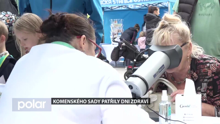 The traditional Health Day has taken place at Komenský Gardens.  It’s primarily about prevention Ostrava Center |  News