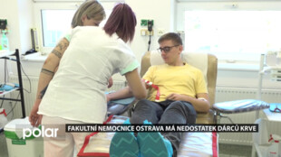 Máme prázdné vaky! Fakultní nemocnice v Ostravě hledá dárce krve