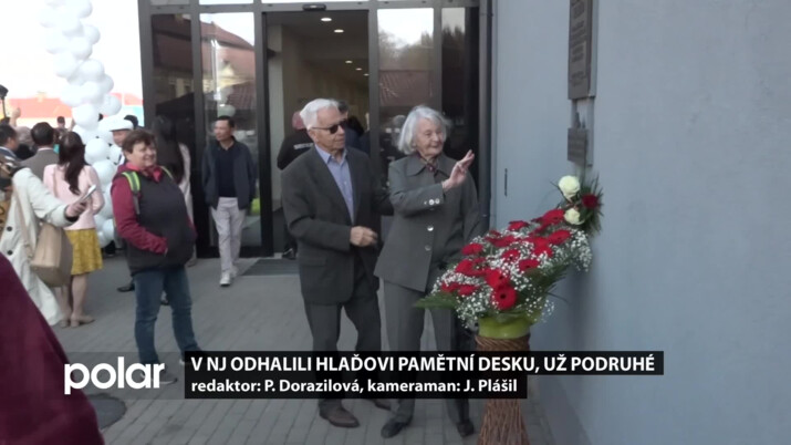 In Nové Jičín, they unveiled a commemorative plaque for Hlaď, for the second time Nový Jičín |  News