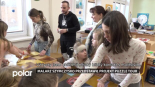 Malarz Szymczysko przedstawił projekt Puzzle Tour