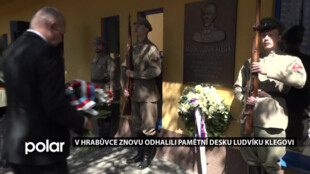 V Ostravě-Jihu odhalili pamětní desku obětavému lékaři a legionáři Ludvíku Klegovi