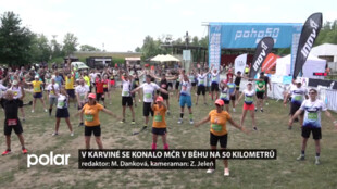 V Karviné se konalo MČR v běhu na 50 km, vítěz trasu uběhl za 3 hodiny 13 minut