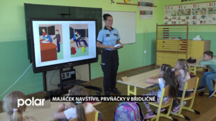 Policejní projekt Majáček připravuje děti na rizikové situace, navštívil ZŠ v Břidličné