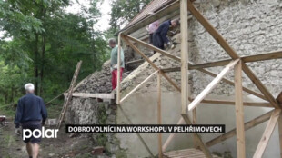 V zaniklé obci Pelhřimovy pokračují dobrovolnické záchranné práce na obnově zdejšího kostela