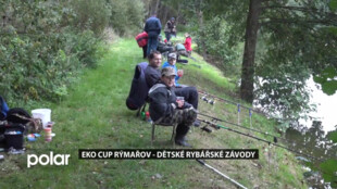 Dětské rybářské závody Eko Cup Junior přilákaly do Rýmařova rekordní počet závodníků