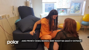 Jako první v Česku mohou ženy rodit na gauči v ostravské fakultní nemocnici