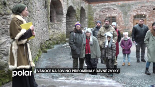 Hned po Vánocích mohli návštěvníci navštívit hrad Sovinec a připomenout si dávné zvyky a tradice