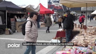 Na náměstí Ostrava-Jih se konal první Slezský rynek v tomto roce. Následuje měsíční pauza