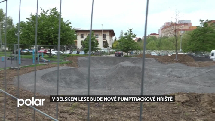 V Bělském lese bude stát revitalizované pumptrackové hřiště