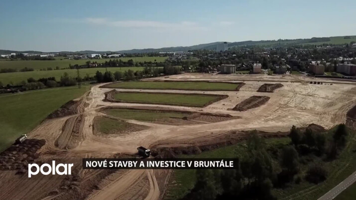 V Bruntále probíhá v současnosti několik velkých staveb a investic, další se chystají