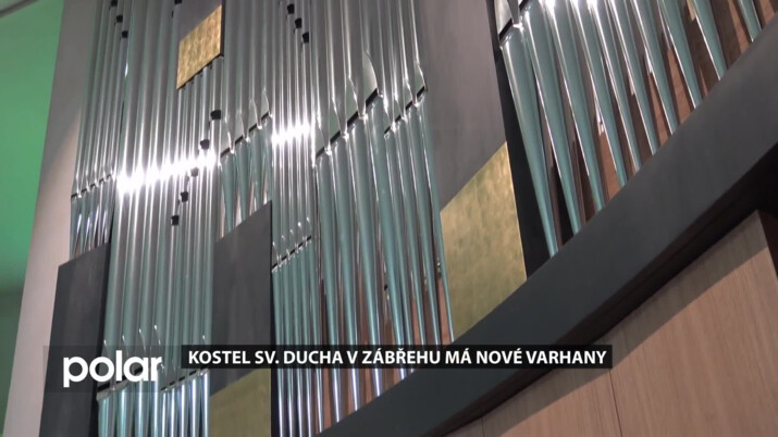 Kostel Sv. Ducha v Zábřehu má nové píšťalové varhany. V regionu jsou unikátem