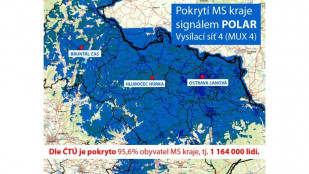 TV POLAR vysílá v DVB-T od 1. února 2016 na nové frekvenci