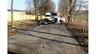 Řidiče, který boural v Rychvaldu, museli vyprostit hasiči