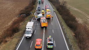 Tři těžce zraněné si vyžádala srážka dvou aut u Palačova na Novojičínsku