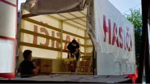 Moravskoslezští hasiči rozvezli dalších 237 tisíc AG testů pro školy, celkem už téměř 1,5 milionu