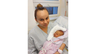 Prvním miminkem narozeným v třinecké porodnici je Laura