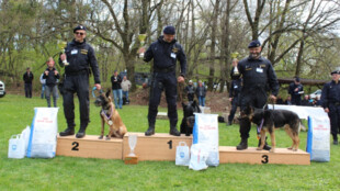 Policisté a jejich čtyřnozí parťáci mají za sebou Mistrovství Moravy psovodů