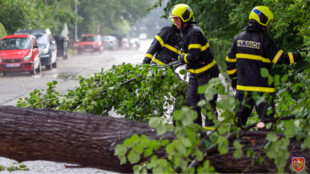 Vydatné deště opět zaměstnaly hasiče, ti evidují desítky výjezdů