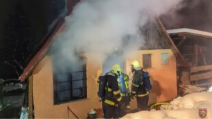 Požár chaty v Čeladné způsobil škodu za 750 tisíc korun