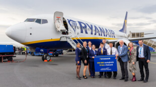 Ryanair slaví 500 000 cestujících na lince Ostrava - Londýn