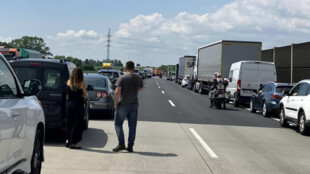 Dopravní nehoda zastavila na 45 minut v jednom směru dálnici D1 na Novojičínsku