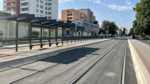 Tramvaje se v centru Ostravy vracejí na opravený úsek