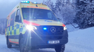 Záchranáři zasahovali u více než tří desítek zimních úrazů v Moravskoslezském kraji
