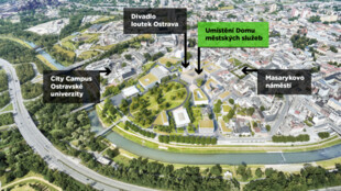 Ostrava plánuje stavbu nové správní budovy za zhruba 750 milionů