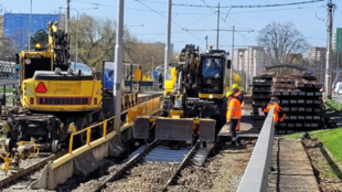 Dopravní podnik vyměnil koleje a osvětlil tramvajový podjezd v Ostravě-Jihu