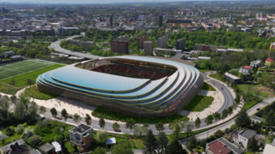 Ostrava postaví na Bazalech nový fotbalový stadion až pro 17 tisíc lidí