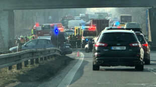 Těžká dopravní nehoda uzavřela frekventovanou Rudnou mezi Ostravou a Havířovem